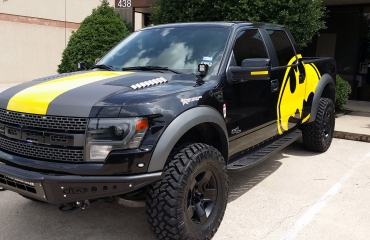 Batman Truck Wrap