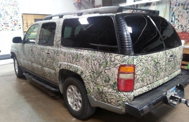 Camo SUV