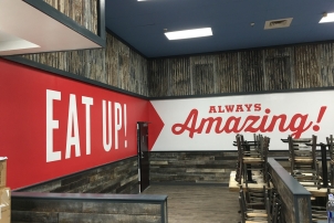 Restaurantwallmurals