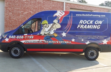 Rock On Framing Van