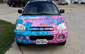 Vinyl Car Wrap in Frisco, TX, Dallas, TX, DFW, Plano, TX, Lewisville,