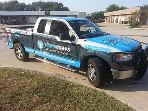 Truck Graphics and Truck Wraps in Carrollton TX, Dallas TX, DFW, Frisco, Plano TX