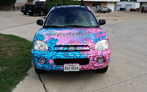 Car Wraps in Dallas, TX, Carrollton, TX, DFW, Plano, TX, Lewisville and Nearby Cities